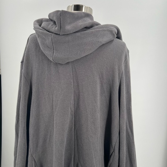 VanillaStar Open Front Grey Hooded Shrug Ladies Large - Picture 2 of 5